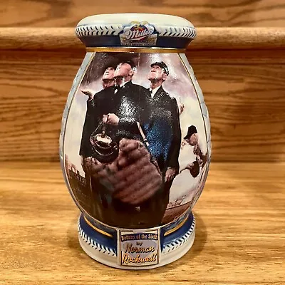 Miller Norman Rockwell Bottom Of The Sixth Collectors Stein  • $15