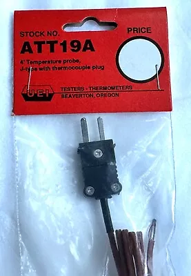 UEI ATT19A J-Type Thermocouple Temperature Proble • $15.99