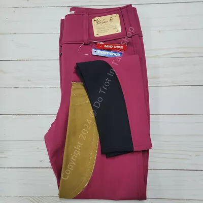 Tailored Sportsman Ladies Vintage Trophy Hunter Sock Bottom Breeches - Front Zip • $229.99
