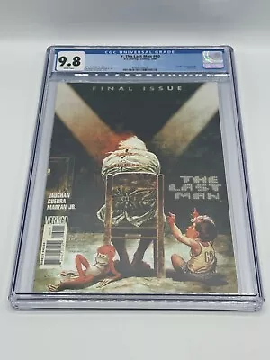 Y: The Last Man #60 (2008) CGC 9.8 NM First Print- Final Issue- Death Ampersand • $59