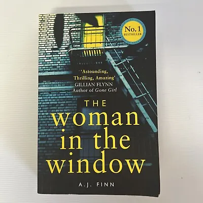 $12.95 • Buy The Woman In The Window Paperback Book By A.J. Finn Mystery Thriller Suspense