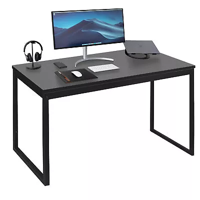 47  Computer Table PC Laptop Desk Wood Study Home Writing Desk Furniture Black • $50.58