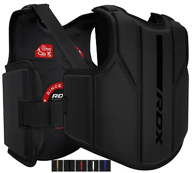 Boxing Chest Guard By RDX Boxing Body Protector Taekwondo Chest Protector • $69.99