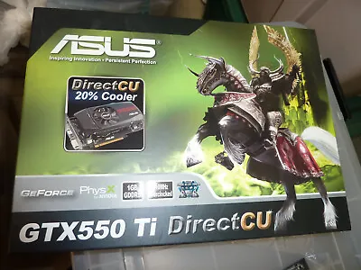 ASUS NVIDIA GeForce GTX 550 Ti 1GB GDDR5 PCIe Video Card ENGTX550 TI DC/DI/1GD5 • $30