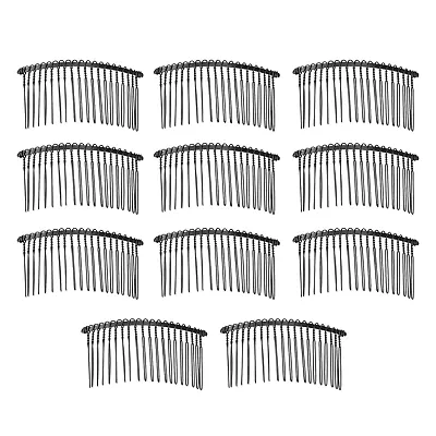 20 Teeth Hair Comb Pin 10Pcs Vintage Metal Wire Hair Combs For Women Lady DIY H • $11.83