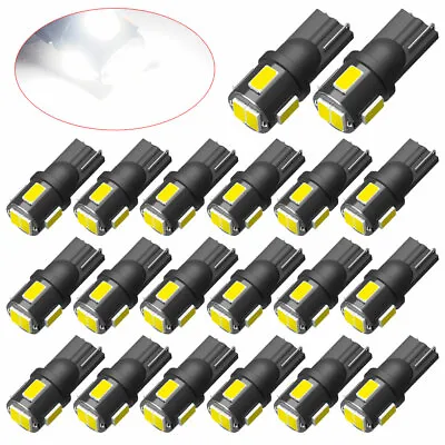 20X AUXITO 192 168 T10 Bright White Interior Dome Map Lamp SMD LED Light Bulbs • $12.34