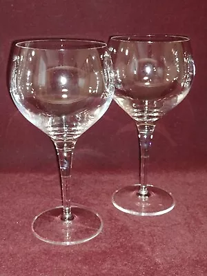 Crystal Magnum Large Wine Glasses (2) - 16 Oz - Beautiful Shape • $7.99