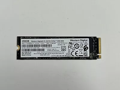 Western Digital SN730 256Gb M.2 2280 SSD PCIe Gen3 X4 SDBQNTY-256G-1004 #108 • $16.95