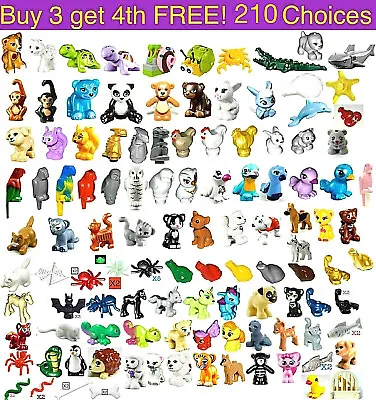 Lego ANIMALS Pet Friends Elves Zoo Farm Minifigure Wildlife Cat Dog Bird NEW • $0.99