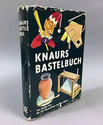 Günther Voss / Knaurs Bastelbuch Knaurs Craft Book 1969 Reprint • $20