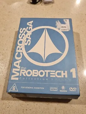 Macross Saga The Robotech Collection 1 Legacy 3-Disc DVD PAL Region 4 • $27.05