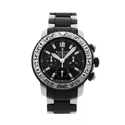 Blancpain Specialties Air Command Auto 40mm Steel Rubber Men Watch 2285F-6530-66 • $5068