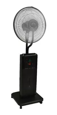 CoolZone Bluetooth Misting Fan SunHeat Ultrasonic Aromatherapy Anti Bug BLACK • $349
