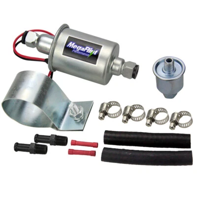 $23.99 • Buy Electric Fuel Pump Inline Universal 12V 5-9 PSI Gas & Diesel E8012S HEP-02A