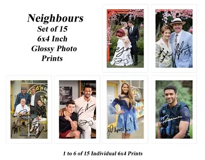 NEIGHBOURS Final Season JobLot Bulk Set Autograph Cast Signed PHOTO Prints  • £14.99