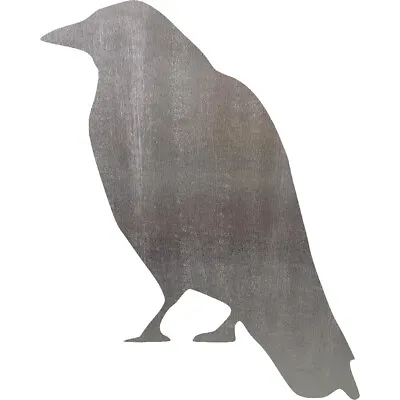 Raven 2 Steel Cut Out Metal Art Decoration • $7.99