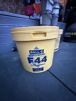 F.Ball Styccobond F44 Vinyl Flooring Adhesive 15 Litres / Acrylic / Solvent Free • £70