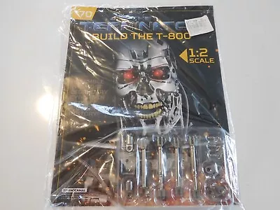  terminator Build The T-800 Endoskeleton Issue # 70 Unopened Factory Sealed.  • $15