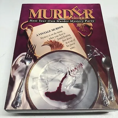 Murder Ala Carte A Vintage Murder Game Mystery Party Game New • $12.99
