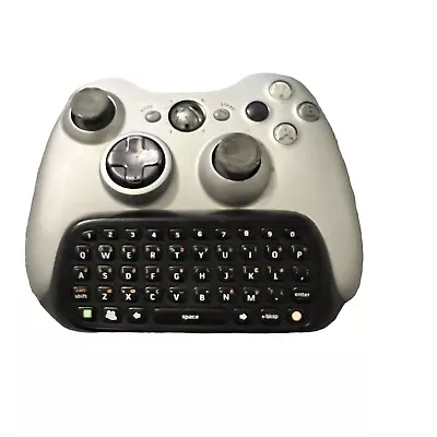 Xbox 360 Chat Pad Silver Controller Not Tested • $15