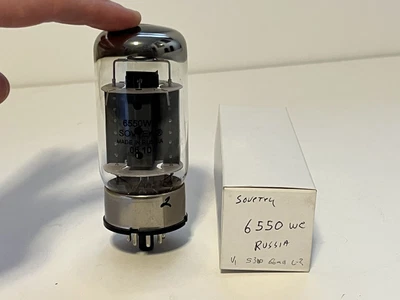 $39.99 • Buy Sovtek Tubes 6550 WE Vacuum Tube Tests Good