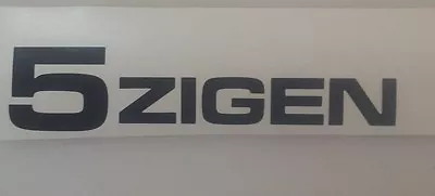 $5.50 • Buy 5Zigen Wheels Vinyl Sticker / Decal To Suit Drift Cars Etc