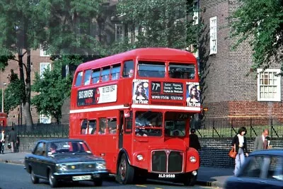 35mm Slide London Transport AEC Routemaster Park Royal B1955 ALD958B 1975 Orig • £4.39