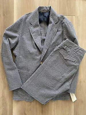 Ralph Lauren RRL Double RL Seersucker Suit Medium • $299.99