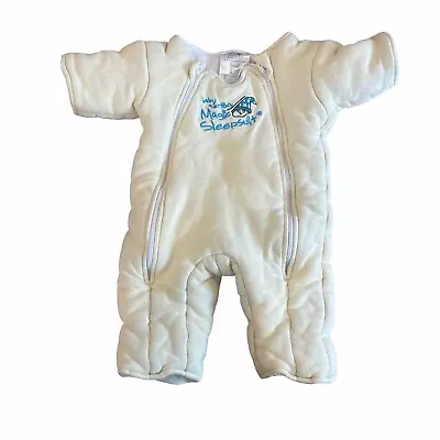 Baby Merlin's Magic Sleepsuit Unisex Infant Baby Small 3-6M Pastel Yellow • $13.85