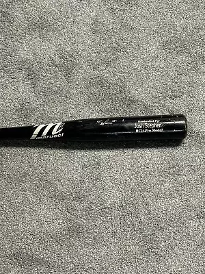 Josh Stephen Game Used Signed Cracked Baseball Bat Phillies • $25