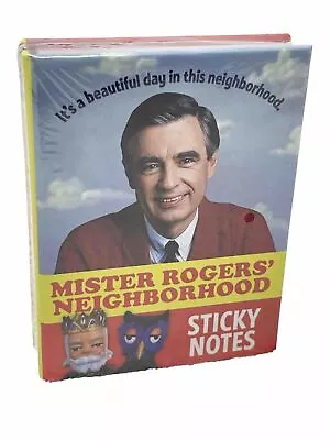 Mister Rogers' Neighborhood Sticky Notes Notepads Mr. Rogers Sealed • $7.99