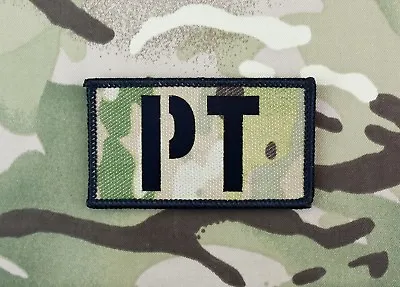 £11.89 • Buy Infrared Multicam PT Patch PTI Staff Physical Training Instructor Black Border