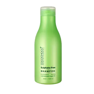 COCOCHOCO Sulfate Free Shampoo 400ml - Antioxidant Argan Oil | Silicone Free • £16.44