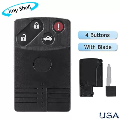 For 2004-2011 Mazda RX-8 Smart Keyless Entry Remote Case SHELL Fob 4 Buttons • $9.99