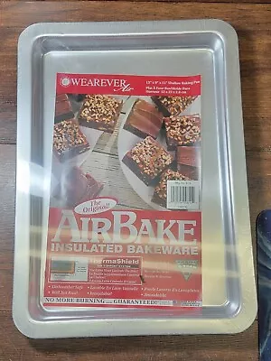 Vintage WEAREVER AirBake Insulated Shallow Baking Pan 13 X 9 X 1-1/8  • $55