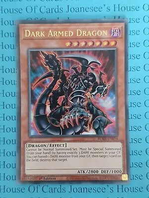 Dark Armed Dragon BLMR-EN054 Ultra Rare Yu-Gi-Oh Card 1st Edition New • £1.90