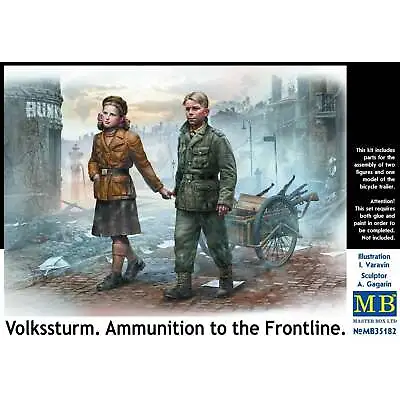 MASTER BOX 1/35 Volkstrum 'Ammunition To The Frontline' WWII • $19.99