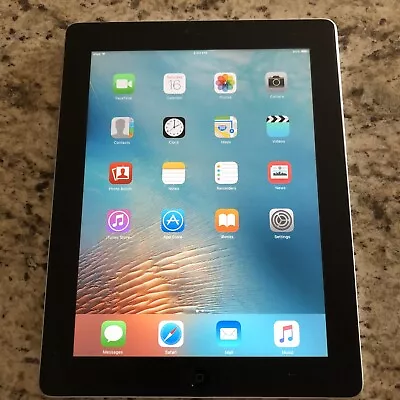 Apple IPad 2 (2nd Generation A1395) WiFi 16GB Tested  Working With Power Cord • $29.99
