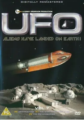 UFO - Volume 7 - Episodes 20-22 - DVD PAL Region 2 - Sci-Fi Series - NEW • £3.95