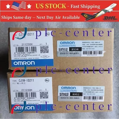 $58.18 • Buy New Omron CJ1W-ID211 CJ1WID211 CJ1W ID211 PLC Input Module In Box
