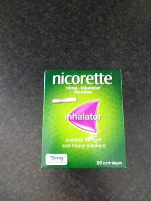 £19 • Buy Nicorette Inhalator, 15 Mg, 20 Cartridges 