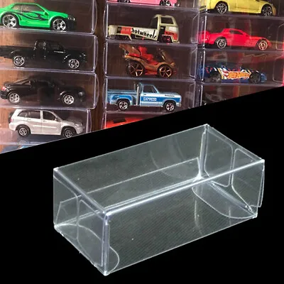 1/10/20/30PCS Clear Model Car Display Box PVC Toy Dustproof Show Storage Case • £6.04