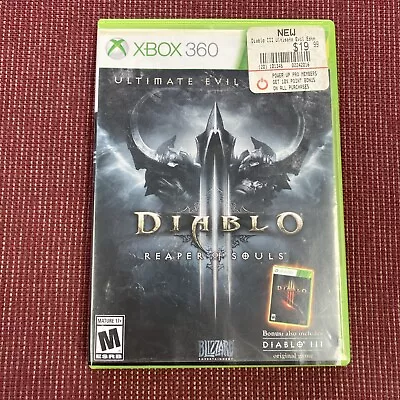 Diablo III: Reaper Of Souls Ultimate Evil Edition (Xbox 360) Tested Working  • $8.99