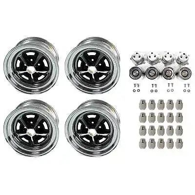 Wheel Kit Magnum 500 For Chrysler / Mopar 15x7 Inch Includes Cap & Lugs • $1232.95