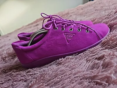 Ecco  Sneakers Women Uk 6 Trainers Purple  • £8.50