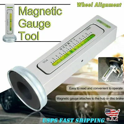 Magnetic Gauge Tool For Car Truck SUV Camber Castor Strut Wheel Alignment Brake • $10.99