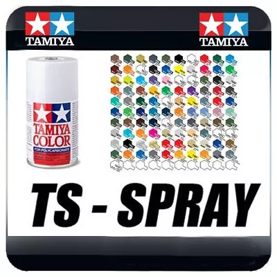 Tamiya Spray Paint (100mL)  (All Colours Available) • $12.99