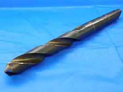 31mm HSS TWIST DRILL BIT MORSE TAPER #4 SHANK 7  LOC 14  OAL MT4 METRIC MILLING • $109.99