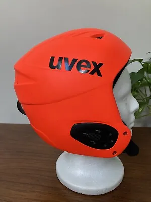 UVEX Wing Pro Race Ski & Snowboard Racing Helmet XSmall XS 53-54cm Neon Orange • $79.95