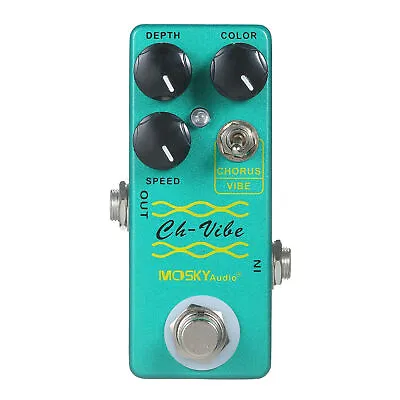 MOSKYaudio Chorus/Vibe Effect Pedal Guitar Effects Pedal   Effect O6F9 • $27.76